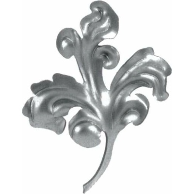 neuvedená Lístok pravý 164x130, t2mm