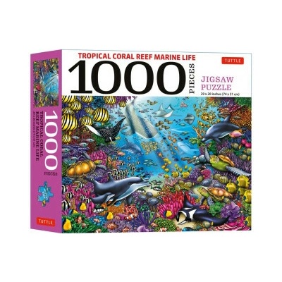 Jigsaw Tropical Coral Reef Marine Life 1000 dílků