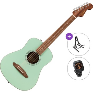 Fender California Standard Redondo Mini Standard SET Surf Green Акустична китара