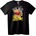 NOONEBRAND Тениска Стой далеч от плюшена мечка - 2XL, Black