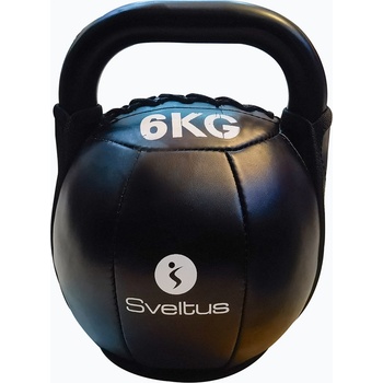 Sveltus Кетълбел Sveltus Soft PU 6 kg black