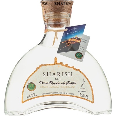 Sharish Pera Rocha Gin 40% 0,5 l (čistá fľaša)