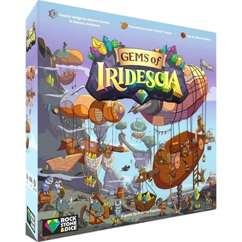 Rock, Stone & Dice Games Настолна игра Gems of Iridescia: Standard Edition - Стратегическа (RSD01001)