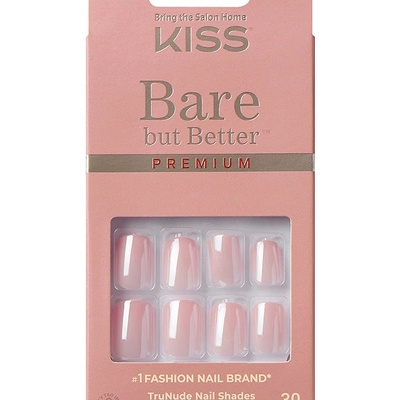 KISS Gelové nehty Bare-But-Better Premium 30 ks – Zboží Dáma