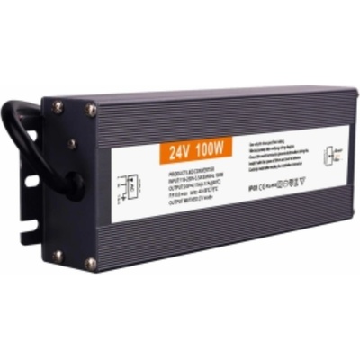 Lightex Led ДРАЙВЪР 100w 24v ip67 АЛУМИНИЙ (3800883144177)