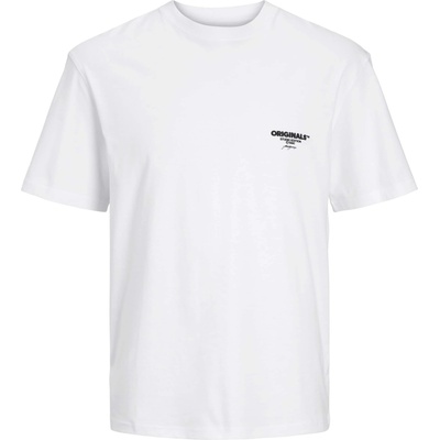 JACK & JONES Тениска 'bora' бяло, размер xl