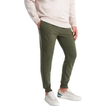 Ombre Мъжки спортен панталон Ombre Jogger V3, маслинено (V3-OM-PASK-0129.olive)