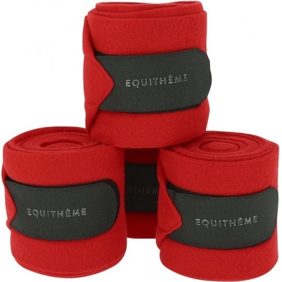 EQUITHÈME Fleecové bandáže béžová