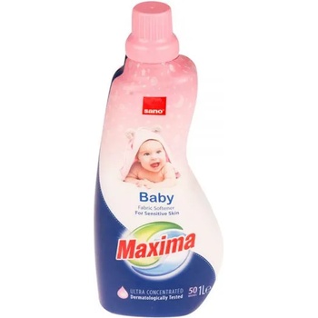 Sano maxima омекотител за пране 1 литър за 50пр, Sensitive