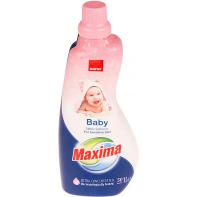 Sano maxima омекотител за пране 1 литър за 50пр, Sensitive