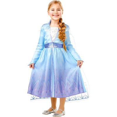 Rubies Детски костюм - Елза (рокля) Размер - деца: L: 128 см