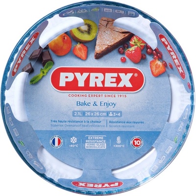Pyrex forma sklenená na pečenie 26 cm 818B