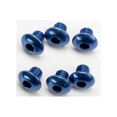 Traxxas винт шестостен M4x4mm полукръгла глава алуминий (6)