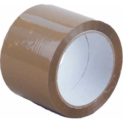 solvent Lepiaca páska PP 75 mm x 60 m, hnedá