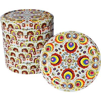 MAKRO - Viečka zaváracie TWIST 82 FOLK, balenie 10ks