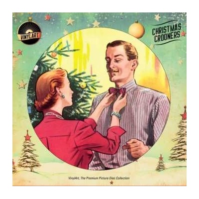 Various Artists Christmas Crooners art LP