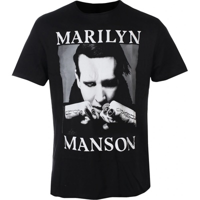 AMPLIFIED мъжка тениска marilyn manson - fists - blk - amplified - zav210mmf_bk