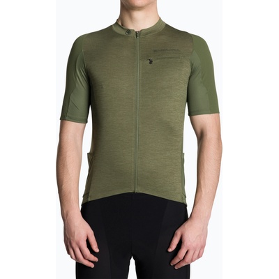 Endura Мъжка колоездачна тениска Endura GV500 Reiver S/S olive green