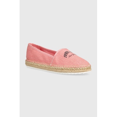 Tommy Jeans Еспадрили Tommy Jeans TJW VARSITY ESPADRILLE в розово EN0EN02470 (EN0EN02470)