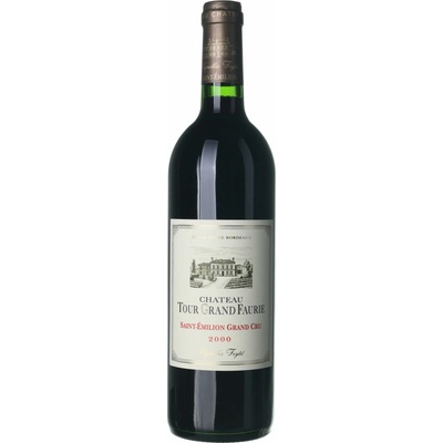 Chateau Tour Grand Faurie Saint-Emilion Grand Cru suché červené 2000 13% 0,75 l (holá láhev)