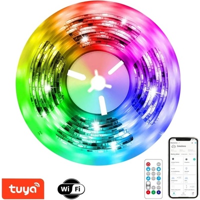 Immax NEO LITE Smart digitální LED pásek 5m RGBIC WiFi TUYA MUSIC
