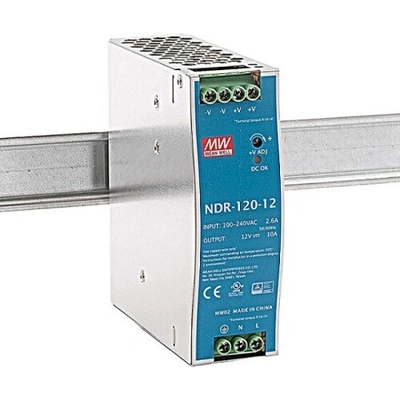 Spínaný napájecí zdroj MEAN WELL NDR-120-12 120W 12VDC