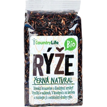 Country Life Rýže černá natural Bio 0,5 kg