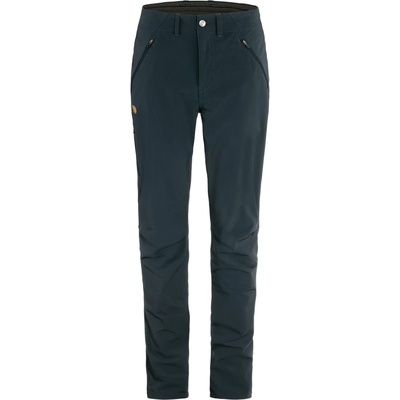 Fjällräven Дамски туристически панталон Fjällräven Women's Abisko Trail Stretch Trousers Walking trousers - Dark Navy - размер 46 (110-0879-0224)