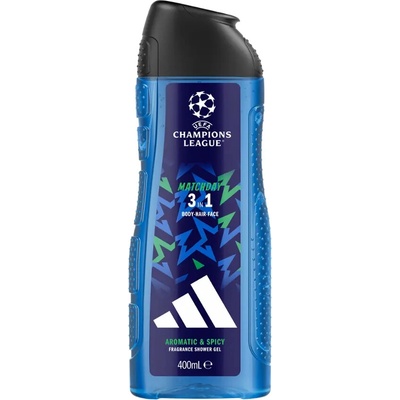 adidas Sprchový gel pro muže 3v1 UEFA13 Match Day 400 ml – Hledejceny.cz