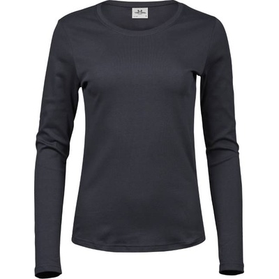 TEE JAYS tj590 / Дамска тениска с дълъг ръкав - тъмносива xxl (18059067005)