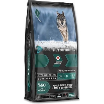 Pro Performance Dog Adult Small Breed Lamb Blueberry - храна за израснали кучета от малките породи с агне и боровинки, 12 кг, Турция - 125066