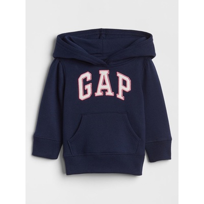 Gap 618806-01 Dětská mikina fleece logo Tmavě modrá
