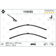 SWF se spojlerem VisioFlex - 600+475 mm 119355