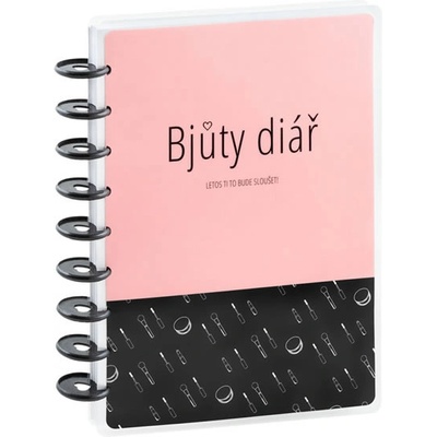 Bjůty diář se samolepkami - Týdenní plánovač