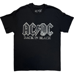 AC/DC Back In Black EU Tour '25 (Back Print & Ex-Tour) Black M Риза (ACDC25TS171MB02)
