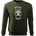 DRAGOWA мъжки суитшърт Special Forces, маслиненозелен, 300г/м2 (5389)