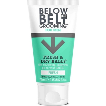 Below the Belt Grooming Below The Belt Fresh & Dry Balls Fresh дезодорант за интимните части за мъже 75ml