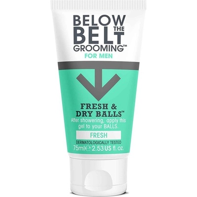 Below the Belt Grooming Below The Belt Fresh & Dry Balls Fresh дезодорант за интимните части за мъже 75ml