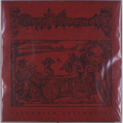 Crypt Sermon - Saturnian Appendices Red Vinyl LP