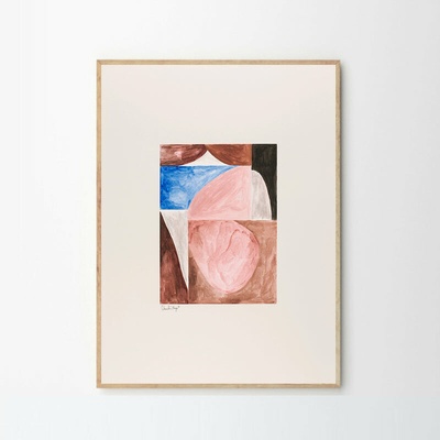 Moikka Plakát Shapes 01 by Little Detroit 21x29,7 (A4)