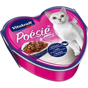 Vitakraft Poésie Sauce - Мокра храна от треска и доматена паста 85 г - срок на годност: 15.05. 2026