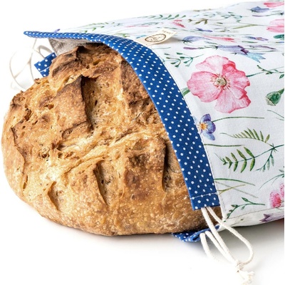 CHLEBOVKA - PYTLÍK NA CHLEBA VLČÍ MÁKY BAGYDESIGN BAGYDESIGN