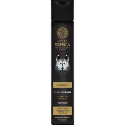 Natura Siberica For Men Alpha Wolfmale, Invigorating Shower Gel, 250 ml
