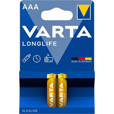 Varta Longlife AAA 2ks 4103101412