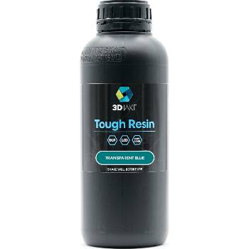 3DJAKE Tough Resin Transparent Blue - 1.000 g (02-33300721)