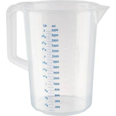 METRO PROFESSIONAL Odmerka plast 3 L 1 ks
