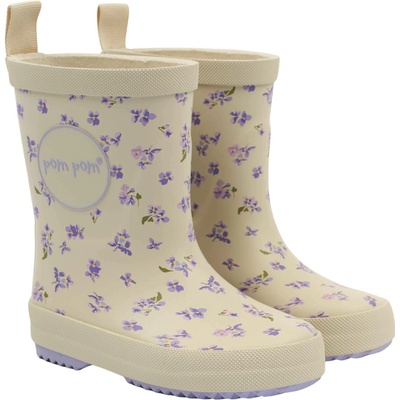 Pom Pom GumBoots PM0005 Viola