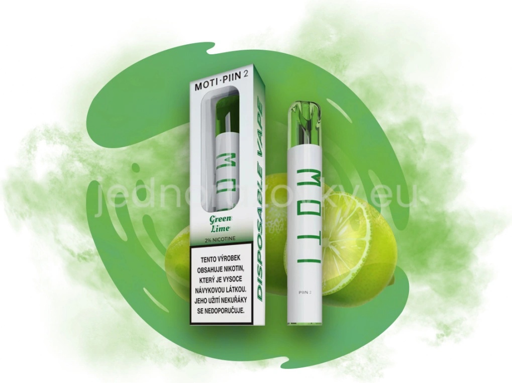 Moti Piin 2 green lime 20 mg 600 pothnut - Heureka.cz