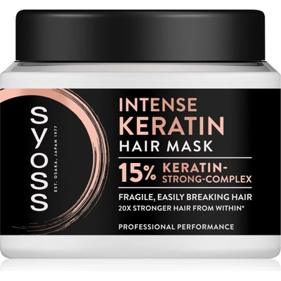 Syoss Intense Keratin интензивна маска за коса с кератин 400ml