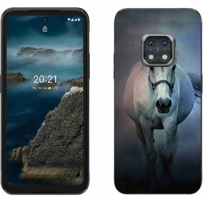 Pouzdro mmCase Gelové Nokia XR20 - běžící bílý kůň
